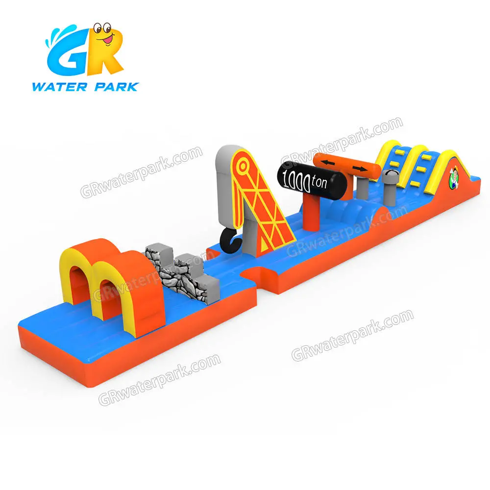 GW-176 Crane and excavator commercial floating water game