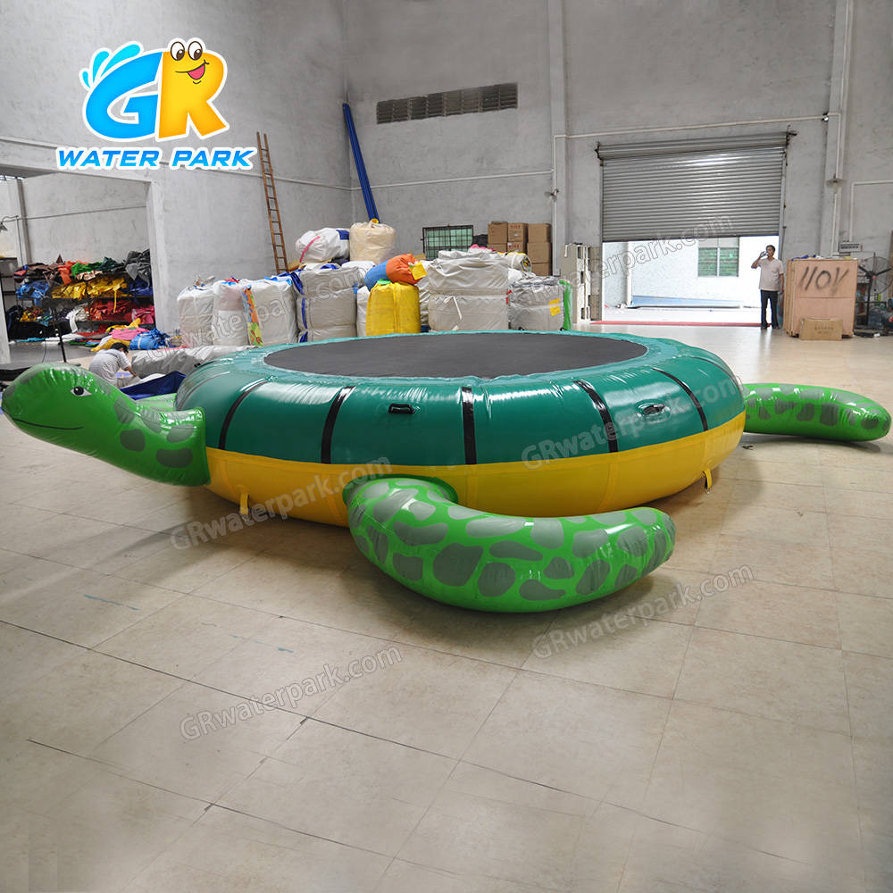 GW-43 Inflatable Turtle Trampoline &ndash; Bounce & Play with Our Fun Inflatable Trampoline