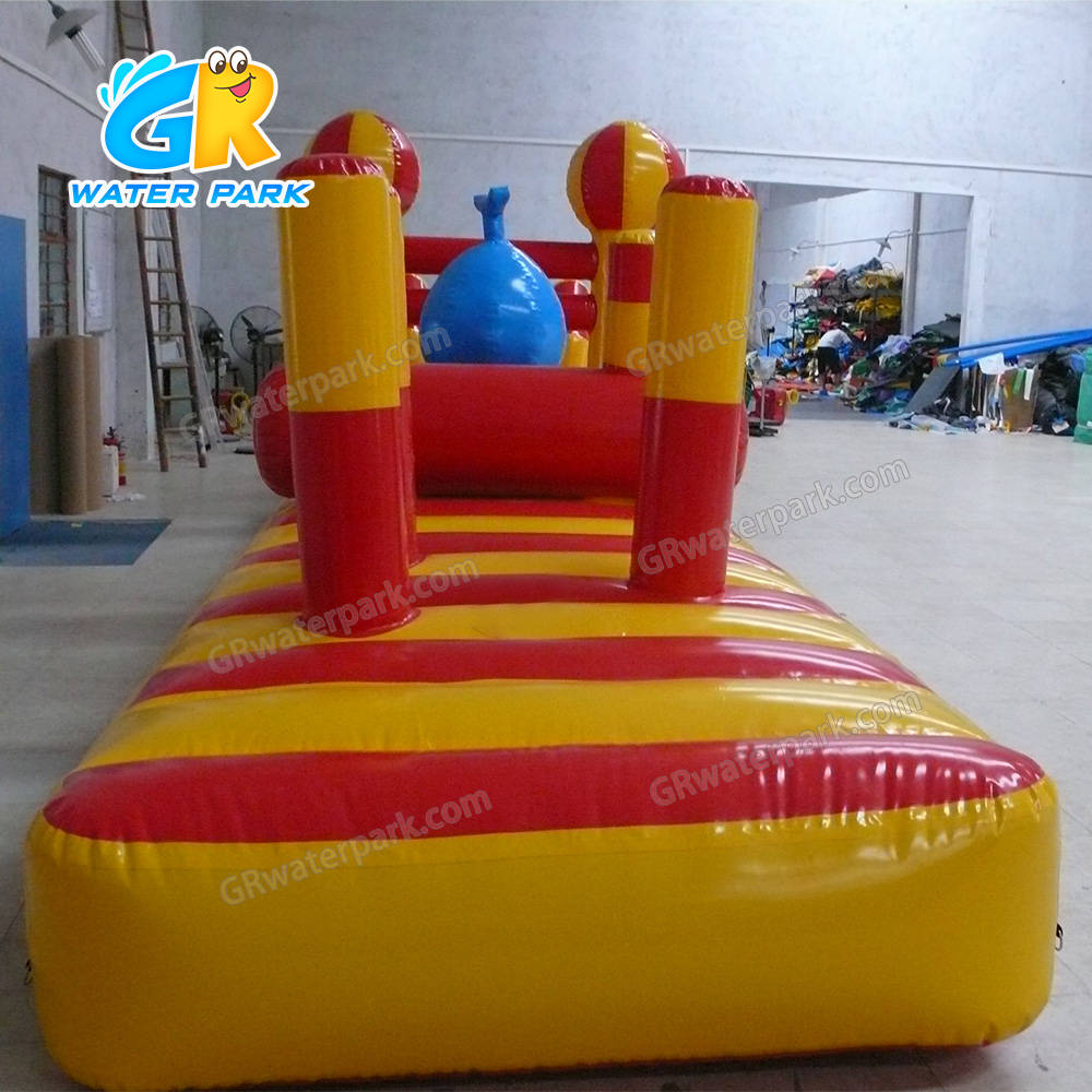 Inflatable Floating Obstacle Course Mini water park Products GR