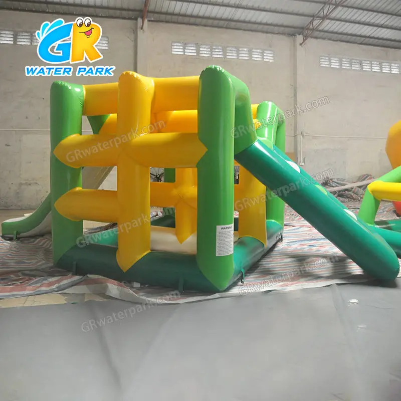 GW-103 Inflatable Water Climbing Wall for Sale &ndash; Floating Adventure Slide