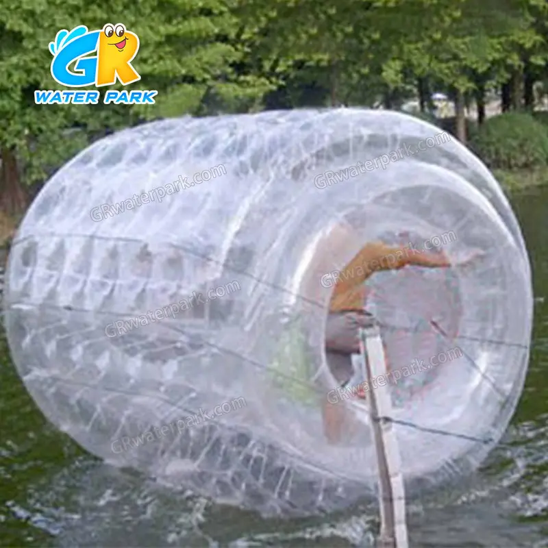 GW-81 PVC/TPU Inflatable Water Transparent roller ball For Water Games